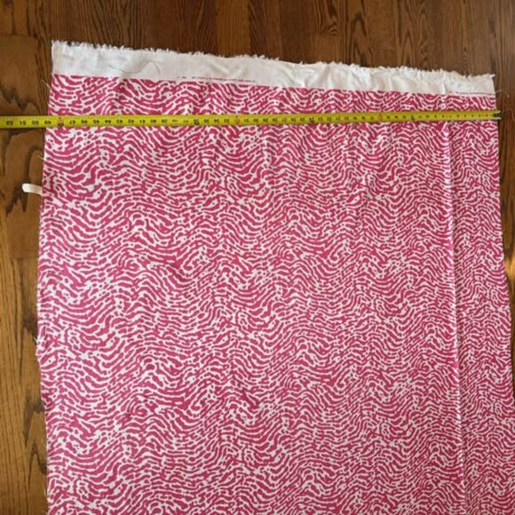 Thibaut St. Croix Pink F913156 Summer House Collection Fabric Remnant - Picture 9 of 11